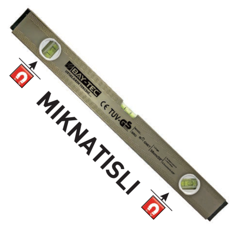 BAYTEC SU TERAZİSİ ALÜMİNYUM MIKNATISLI 100 CM MK0642
